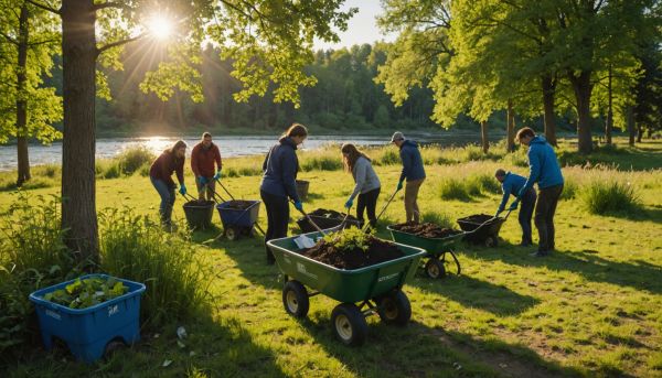 Benevolat environnemental actions terrain associatives